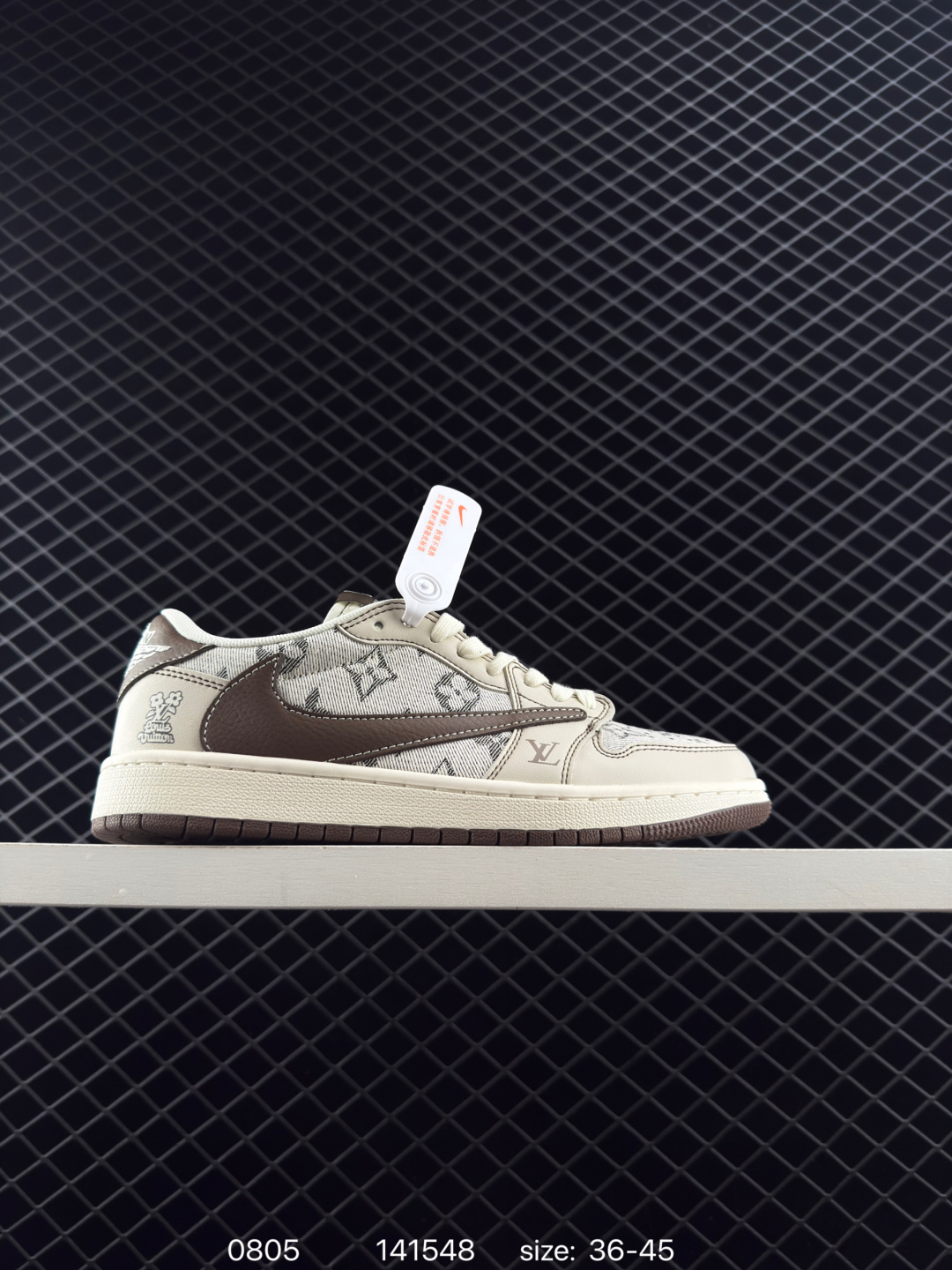 Fragment x Travis Scott x LV Air Jordan 1 Low